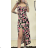 Langes trägerloses Pailletten-Partykleid für Damen (S/M EINHEITSGRÖSSE) ITALIAN FASHION IMPMD2360600