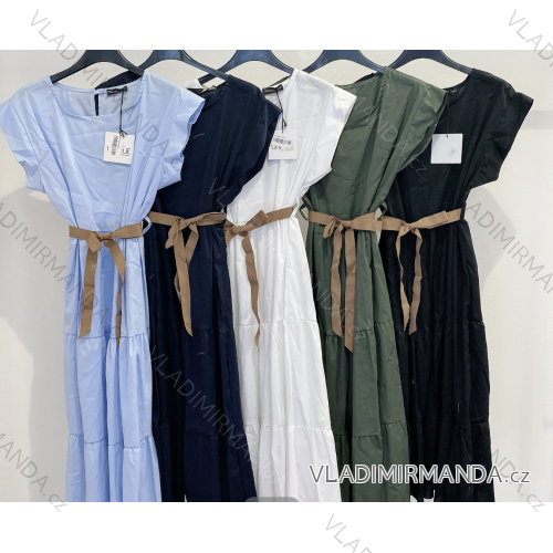 Langes trägerloses Pailletten-Partykleid für Damen (S/M EINHEITSGRÖSSE) ITALIAN FASHION IMPMD2360600