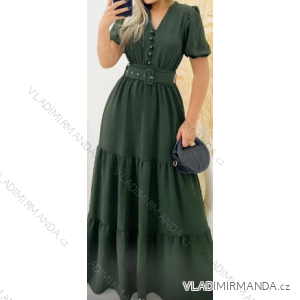 Langes trägerloses Pailletten-Partykleid für Damen (S/M EINHEITSGRÖSSE) ITALIAN FASHION IMPMD2360600