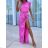Sommerkleid Carmen aus Musselin für Damen (Einheitsgröße S/M) ITALIAN FASHION IMWE231506