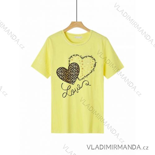 Damen-Kurzarm-T-Shirt (XS-XL) GLO-STORY GLO24WPO-P9297-3