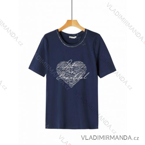 Damen-Kurzarm-T-Shirt (XS-XL) GLO-STORY GLO24WPO-P9298-1