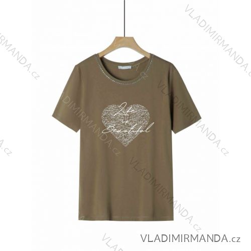 Damen-Kurzarm-T-Shirt (XS-XL) GLO-STORY GLO24WPO-P9298-3