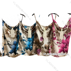 Sommersatin-Unterhemd (uni s / m) ITALIAN MODE IM919687