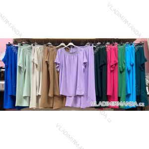 Tunika / Bluse Langarm Damen Oversized (XL / 2XL ONE SIZE) ITALIAN FASHION IMWQ2191650