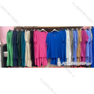 Tunika / Bluse Langarm Damen Oversized (XL / 2XL ONE SIZE) ITALIAN FASHION IMWQ2191650