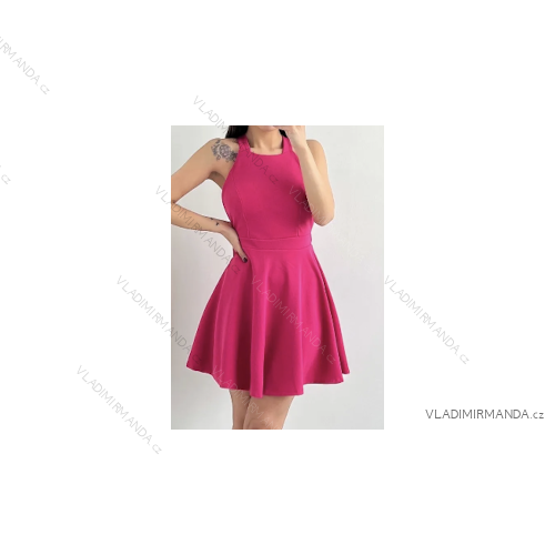 Langes trägerloses Pailletten-Partykleid für Damen (S/M EINHEITSGRÖSSE) ITALIAN FASHION IMPMD2360600