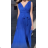 Langes trägerloses Pailletten-Partykleid für Damen (S/M EINHEITSGRÖSSE) ITALIAN FASHION IMPMD2360600