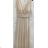 Langes trägerloses Pailletten-Partykleid für Damen (S/M EINHEITSGRÖSSE) ITALIAN FASHION IMPMD2360600