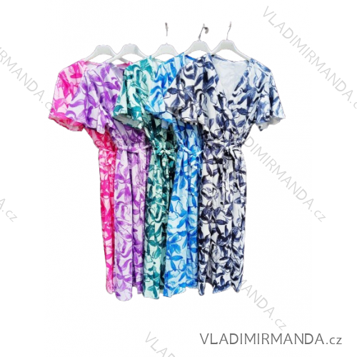 Ärmelloses langes Sommerkleid für Damen (Einheitsgröße S/M) ICECOOL AINUOSI FRENCH FASHION FMPZM23024-6 -   pink -   XL/2XL