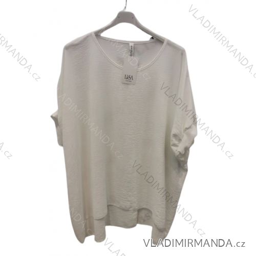 Tunika mit langen Ärmeln zum Binden für Damen (S/M, Einheitsgröße) ITALIAN FASHION IMPLI2234663 -   weiß -   46/48