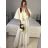 Flauschiger Bolero für Damen (S/M/L Einheitsgröße) ITALIAN FASHION IMHMS23084 S / M weiß