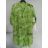 Kurzarmhemd Kleid Kleid (uni L-2XL) ITALIENISCH MODA IMS20002