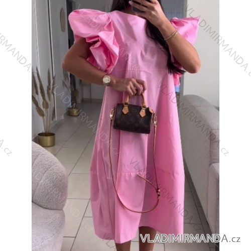 T-Shirt Kurzarm Damen (Uni L / XL) ITALIAN FASHION IM2202141