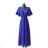 Langärmeliges Sommerkleid für Damen (Einheitsgröße S/M) ITALIAN FASHION IMPES238990 zelená khaki