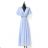 Langärmeliges Sommerkleid für Damen (Einheitsgröße S/M) ITALIAN FASHION IMPES238990 zelená khaki