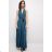 Langärmeliges Sommerkleid für Damen (Einheitsgröße S/M) ITALIAN FASHION IMPES238990 grün 