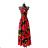 Langärmeliges Sommerkleid für Damen (Einheitsgröße S/M) ITALIAN FASHION IMPES238990 blau azurblau S / M
