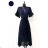 Langärmeliges Sommerkleid für Damen (Einheitsgröße S/M) ITALIAN FASHION IMPES238990 růžová fuchsiová