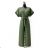 Langärmeliges Sommerkleid für Damen (Einheitsgröße S/M) ITALIAN FASHION IMPES238990 modrá královská