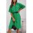 Ärmelloses Damen-Hemdkleid (S / MONE GRÖSSE) ITALIAN FASHION IMD22304