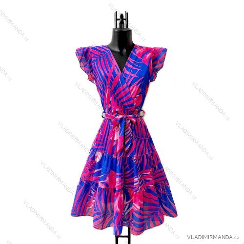 Langärmeliges Sommerkleid für Damen (Einheitsgröße S/M) ITALIAN FASHION IMPES238990