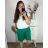 Tunika / Bluse Langarm Damen Oversized (3XL / 4XL ONE SIZE) ITALIAN FASHION IMWQ2191650 3xl / 4xl weiß