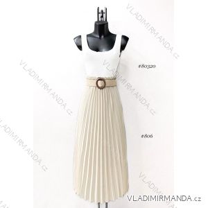 Langärmeliges Sommerkleid für Damen (Einheitsgröße S/M) ITALIAN FASHION IMPES238990