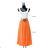 Langärmeliges Sommerkleid für Damen (Einheitsgröße S/M) ITALIAN FASHION IMPES238990 oranžová 