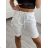 Shorts Shorts Stretch Damen Übergröße (2XL/3XL/4XL ONE SIZE) ITALIAN FASHION IM424KEJSY