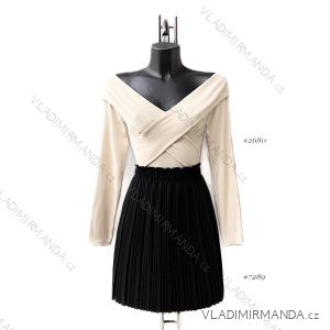 Langärmeliges Sommerkleid für Damen (Einheitsgröße S/M) ITALIAN FASHION IMPES238990