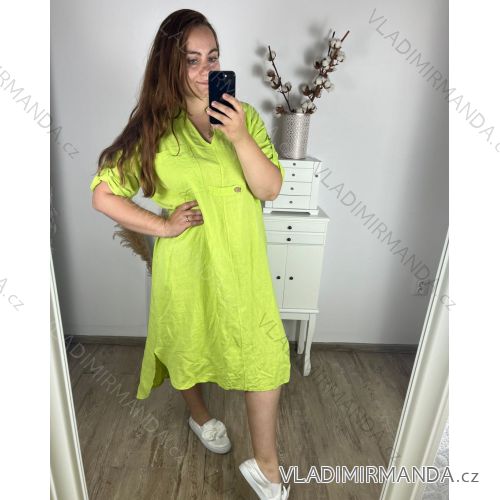 Langarm-Hemdkleid für Damen (S/M EINHEITSGRÖSSE) ITALIAN FASHION IMWD232607