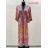 Langärmliges Sommer-Hemdkleid für Damen (S/M/L Einheitsgröße) INDIAN FASHION IMWY23123