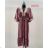 Langärmliges Sommer-Hemdkleid für Damen (S/M/L Einheitsgröße) INDIAN FASHION IMWY23123