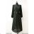Langärmeliges Sommerkleid für Damen (Einheitsgröße S/M) ITALIAN FASHION IMPES238990 schwarz 