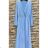 Langärmeliges Sommerkleid für Damen (Einheitsgröße S/M) ITALIAN FASHION IMPES238990 schwarz 