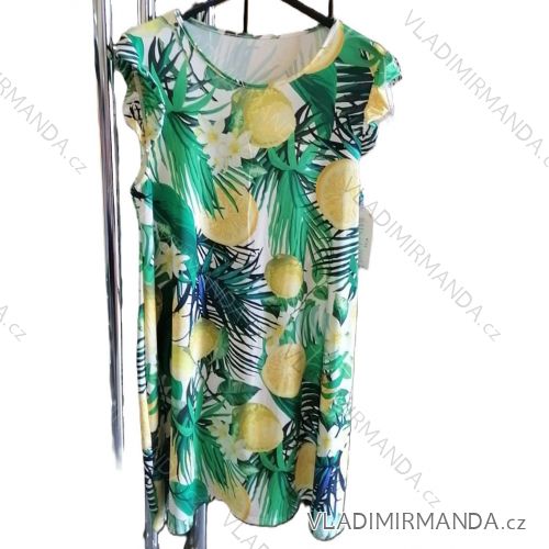 Ärmelloses Icecool-Sommerkleid für Damen (Einheitsgröße S/M/L) ITALIAN FASHION IMM24M780