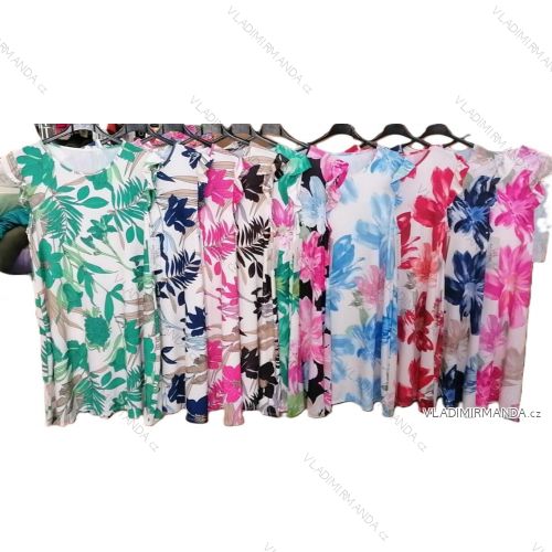 Kurzes, ärmelloses Icecool-Sommerkleid für Damen (S/M EINHEITSGRÖSSE) ITALIAN FASHION IMM23177