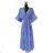 Langärmeliges Sommerkleid für Damen (Einheitsgröße S/M) ITALIAN FASHION IMPES238990 grün 40/42