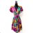 Langärmeliges Sommerkleid für Damen (Einheitsgröße S/M) ITALIAN FASHION IMPES238990 modrá královská 