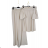 Langarm-Hemdkleid für Damen (S/M EINHEITSGRÖSSE) ITALIAN FASHION IMWD232607