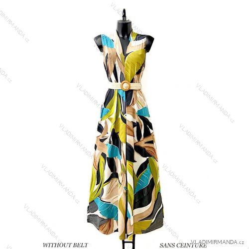 Langärmeliges Sommerkleid für Damen (Einheitsgröße S/M) ITALIAN FASHION IMPES238990