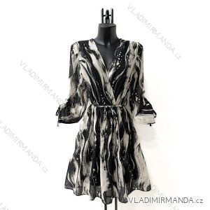 Elegantes Sommerkleid für Damen mit langen Ärmeln (Einheitsgröße S/M) ITALIAN FASHION IMPES24DIANE3