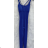 Langes Chiffon-Kurzarmkleid für Damen (S/M ONE SIZE) ITALIAN FASHION IMWGS231048