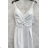 Langes trägerloses Pailletten-Partykleid für Damen (S/M EINHEITSGRÖSSE) ITALIAN FASHION IMPMD2360600