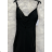 Langes trägerloses Pailletten-Partykleid für Damen (S/M EINHEITSGRÖSSE) ITALIAN FASHION IMPMD2360600