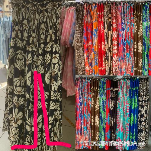 Langer Overall mit Anhänger 3/4 Langarm Damen Übergröße (50-58) ITALIAN FASHION IMWEC24016