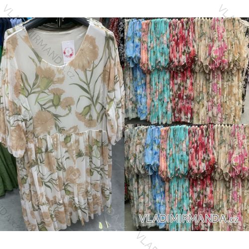 Langarm-Hemdkleid für Damen (S/M EINHEITSGRÖSSE) ITALIAN FASHION IMWD232607