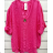 Damen-Tunika mit kurzen Ärmeln in Übergröße (Einheitsgröße S/M) ITALIAN FASHION IMPSH2322161