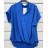 Damen-Tunika mit kurzen Ärmeln in Übergröße (Einheitsgröße S/M) ITALIAN FASHION IMPSH2322161